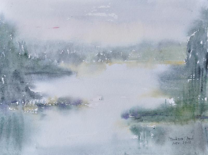Nebel über dem Marxdorfer See II
